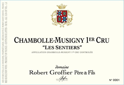 2018 Chambolle-Musigny 1er Cru, Les Sentiers, Domaine Robert Groffier